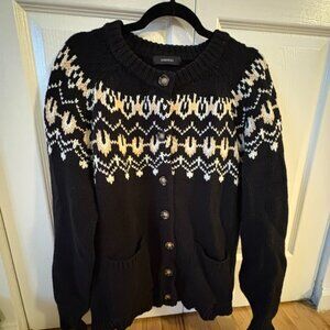 Dokotoo Cardigan Black Size Medium
